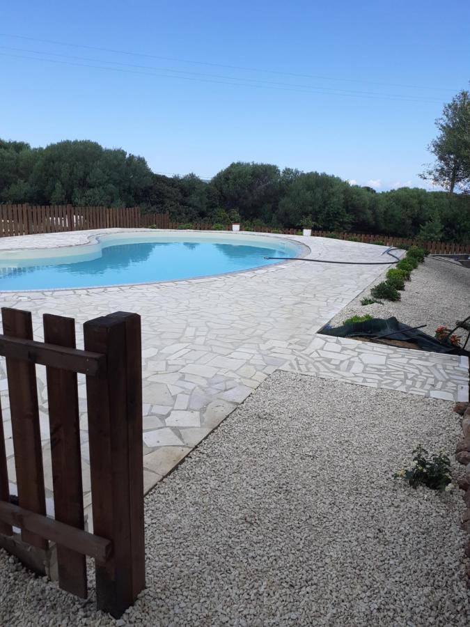 Gli Olivastri Con Piscina,Solarium, Vista Mare ,Sole -Mare E Tanta Natura ,Climatizzatore,Wifi Алиенту Екстериор снимка