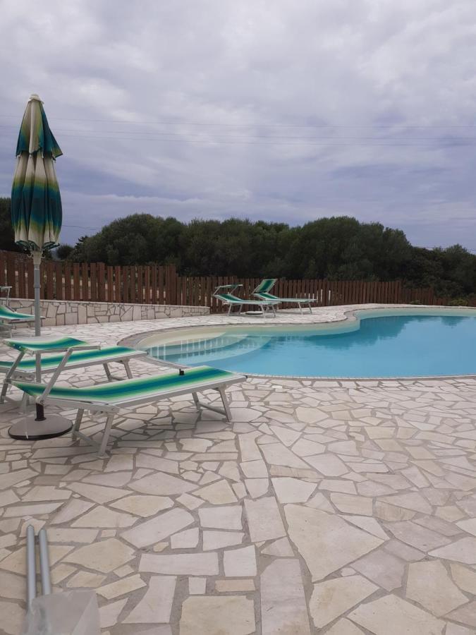 Gli Olivastri Con Piscina,Solarium, Vista Mare ,Sole -Mare E Tanta Natura ,Climatizzatore,Wifi Алиенту Екстериор снимка